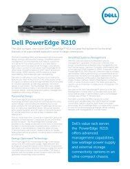 Dell PowerEdge R710 Spec Sheet .